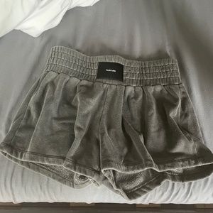 Talentless Women’s Boxing Shorts - Steel Gray